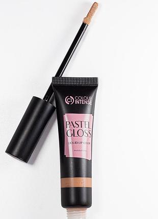 Блеск для губ colour intense pastel gloss 12 мл, no 09 глянцевый sand бежевый daily skin care