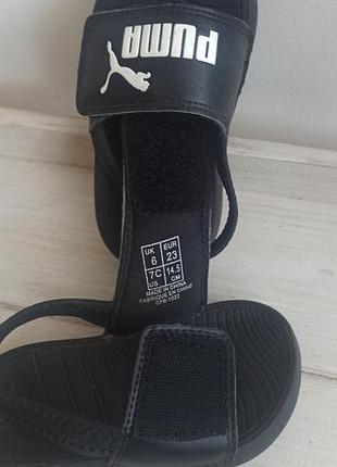 Шлепанцы puma детские, унисекс 3