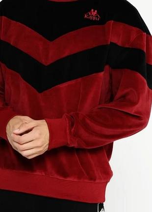 Кофта велюровая толстовка kappa (m) 9