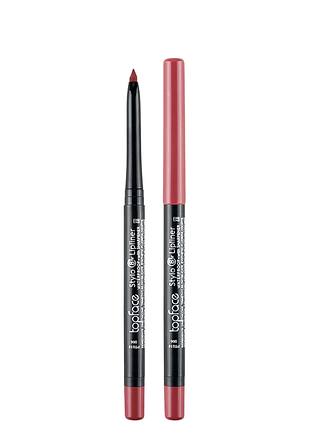 Олівець для губ водостійкий topface stylo lipliner матовий № 006 теракотовий (pt618) daily skin care