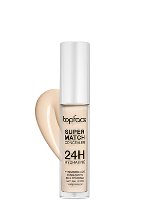 Консилер для лица topface super match concealer 24h, 003 light sand/светлый песочный daily skin care 2