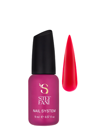 База для гель-лаку камуфлююча steffani cover base 9 мл, 20 червона daily skin care