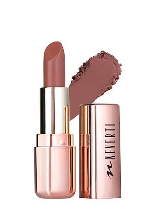 Помада для губ neverti matt idole матовая стойка np705, 109 scarlet queen коричневая daily skin care