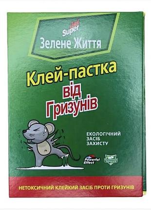 Мышеловка липучка для ловли грызунов 12х17см