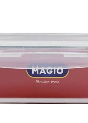 Контейнер для хранения еды magio mg-1266 стеклянный 2.26 л прозрачный