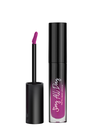 Помада для губ стійка parisa cosmetics stay matte stay all day, 06 royal purple ml-113 daily skin care