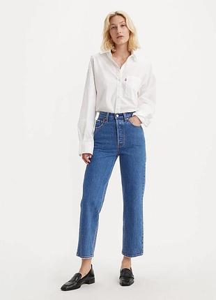 Джинси levi’s ribcage straight ankle 💙 w27/l27 5