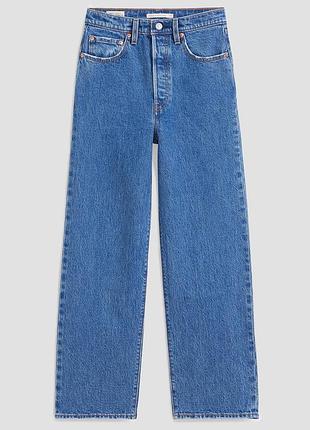 Джинси levi’s ribcage straight ankle 💙 w27/l27