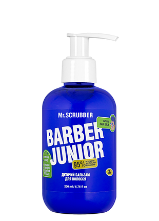 Бальзам для волосся для дітей mr. scrubber barber junior 200 мл daily skin care