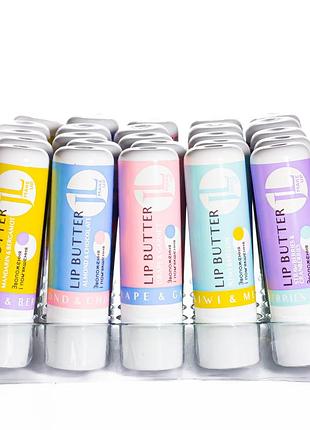 Батер бальзам-масло для губ jovial luxe lip butter mix упаковка 25 шт daily skin care