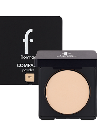 Пудра для лица flormar compact матирующая no 89 песочная daily skin care