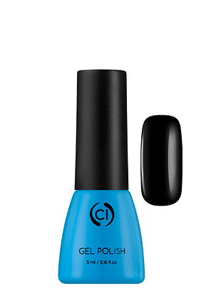 Гель-лак для ногтей colour intense gel polish 5 мл, no 003 матовый черный daily skin care