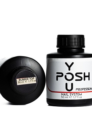 Закрепитель для гель-лака youposh rubber top с липким слоем 50 мл daily skin care