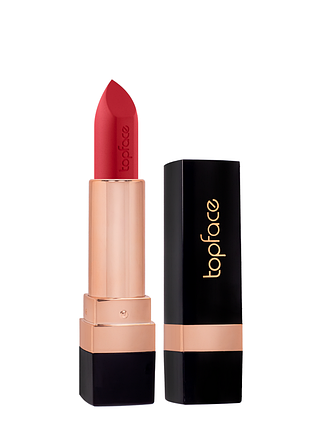 Помада для губ матова topface matte lipstick instyle pt155 № 12 червона daily skin care