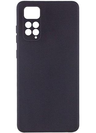 Силіконовий чохол candy full camera для xiaomi redmi note 11 (global) / note 11s чорний / black
