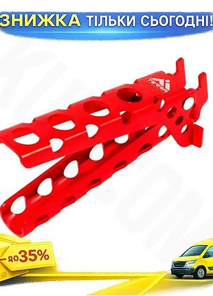 Ku ручка для посуду universal fit terra incognita krab анодований алюміній легка ручка для приготуванн uni2l_k