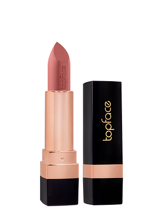 Помада для губ матова topface matte lipstick instyle pt155 № 04 карамельна daily skin care