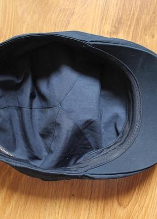 Унисекс кепка-учка jack wolfskin port lincoln function 65 (flat cap), синяя 5