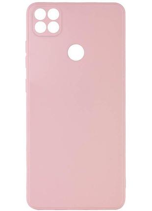 Силіконовий чохол candy full camera для xiaomi redmi 9c рожевий / pink sand