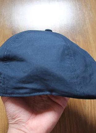 Унисекс кепка-учка jack wolfskin port lincoln function 65 (flat cap), синяя 3