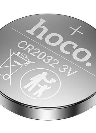 Батарейка hoco dlr08 (cr2032) lithium 1 pcs silver 2