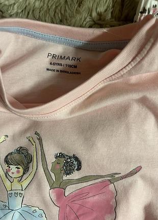 Піжама домашній костюм балерини primark 5