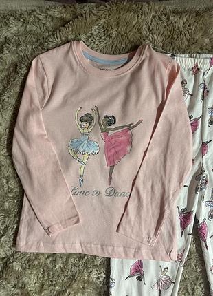 Піжама домашній костюм балерини primark 3