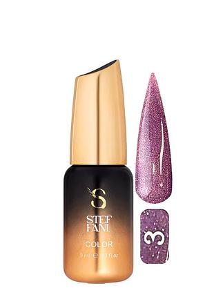 Гель-лак для ногтей с блестками steffani color gel polish starlight 9 мл, 03 пурпурный с шиммером daily skin care