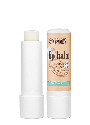 Бальзам для губ захисний colour intense lip balm balance № 03 цитрус