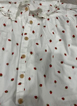 Сорочка для дівчинки h&m 4