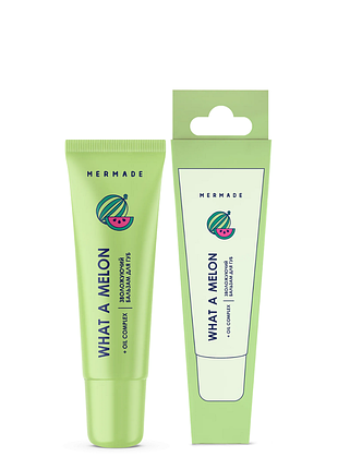Бальзам для губ зволожувальний mermade what a melon 10 г daily skin care
