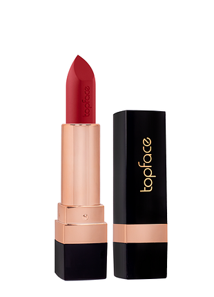 Помада для губ матова topface matte lipstick instyle pt155 no 14 чорно-теракотова daily skin care