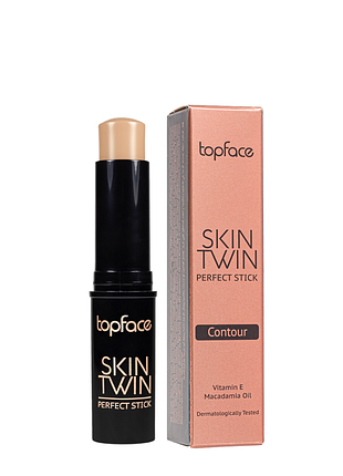 Контуринг-стик topface skin twin perfect pt562 no 02 top-chic бижевий daily skin care