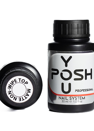 Закрепитель для гель-лака матовый youposh без липкого слоя matte non-wipe top 30 мл daily skin care