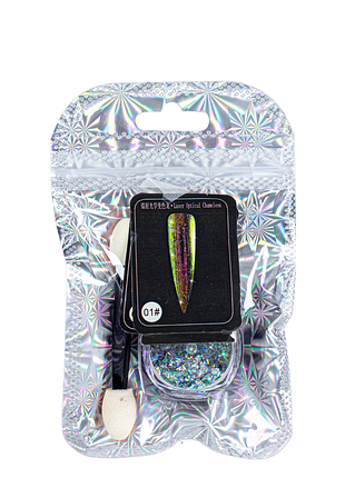 Вжимка для дизайна ногтей пласточки-юки laser transparent chameleon lq20-03 daily skin care