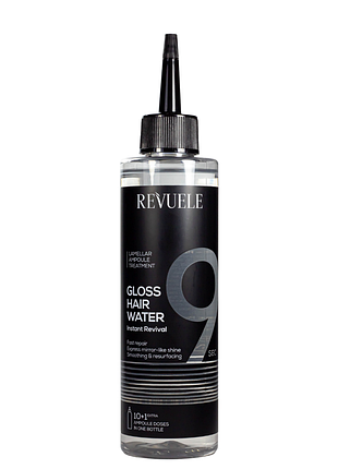 Жидкий кондиционер для поврежденных волос revuele gloss hair water instant revival восстанавливающий daily skin care