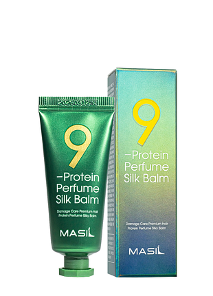 Бальзам для пошкодженого волосся masil 9 protein perfume silk balm парфумований 20 мл daily skin care