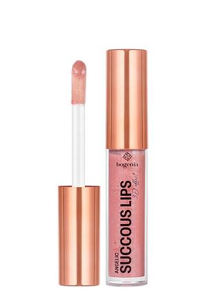 Помада для губ жидкая bogenia angelic 3d effect с витамином e bg711, 011 sensuality daily skin care