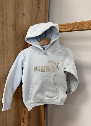Дитяче худі puma 104 3 4 роки утеплене худі для хлопчика для дівчинки