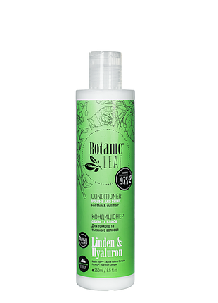 Кондиционер для тонких и тусклых волос объем и блеск botanic leaf 250 мл daily skin care