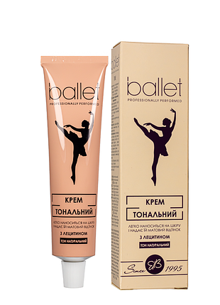 Тональний крем балет healer cosmetics з лецитином, натуральний daily skin care