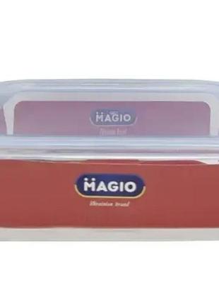Контейнер для хранения еды magio mg-1261 стеклянный 1 л прозрачный