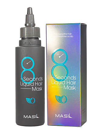 Маска для волосся masil 8 seconds salon liquid об'єм та відновлення 200 мл daily skin care