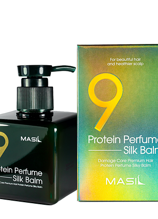 Несмываемый бальзам с протеинами для поврежденных волос masil 9 protein perfume silk balm daily skin care