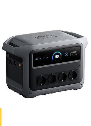 Портативная зарядная станция anker solix c1000x gen2 1024wh 2000w с функцией ибп (ups)