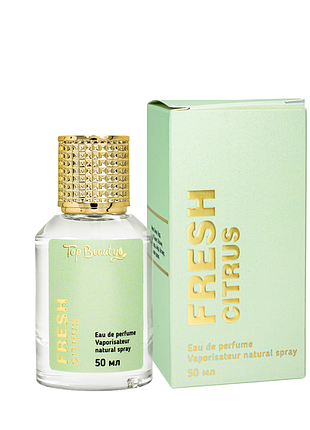 Туалетная вода женская top beauty fresh citrus 50 мл daily skin care