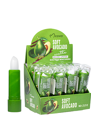 Набор гигиенических помад для губ soft avokado z1215 (12 шт.) daily skin care