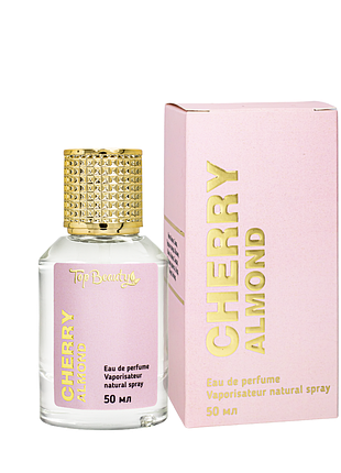Туалетная вода женская top beauty cherry almond с нишевым ароматом 50 мл daily skin care