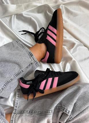Adidas samba messi black pink 3