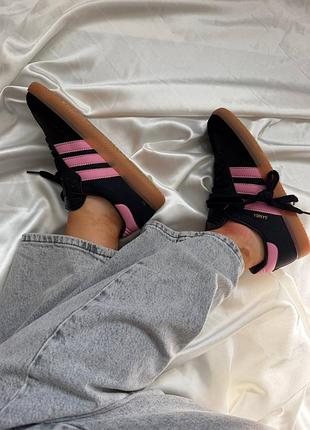 Adidas samba messi black pink 4